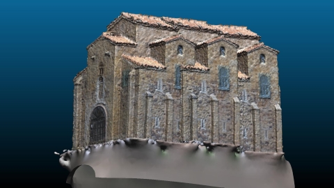 Reconstruction by Ana Arobes-Diaz 3D reconstruction of the original building